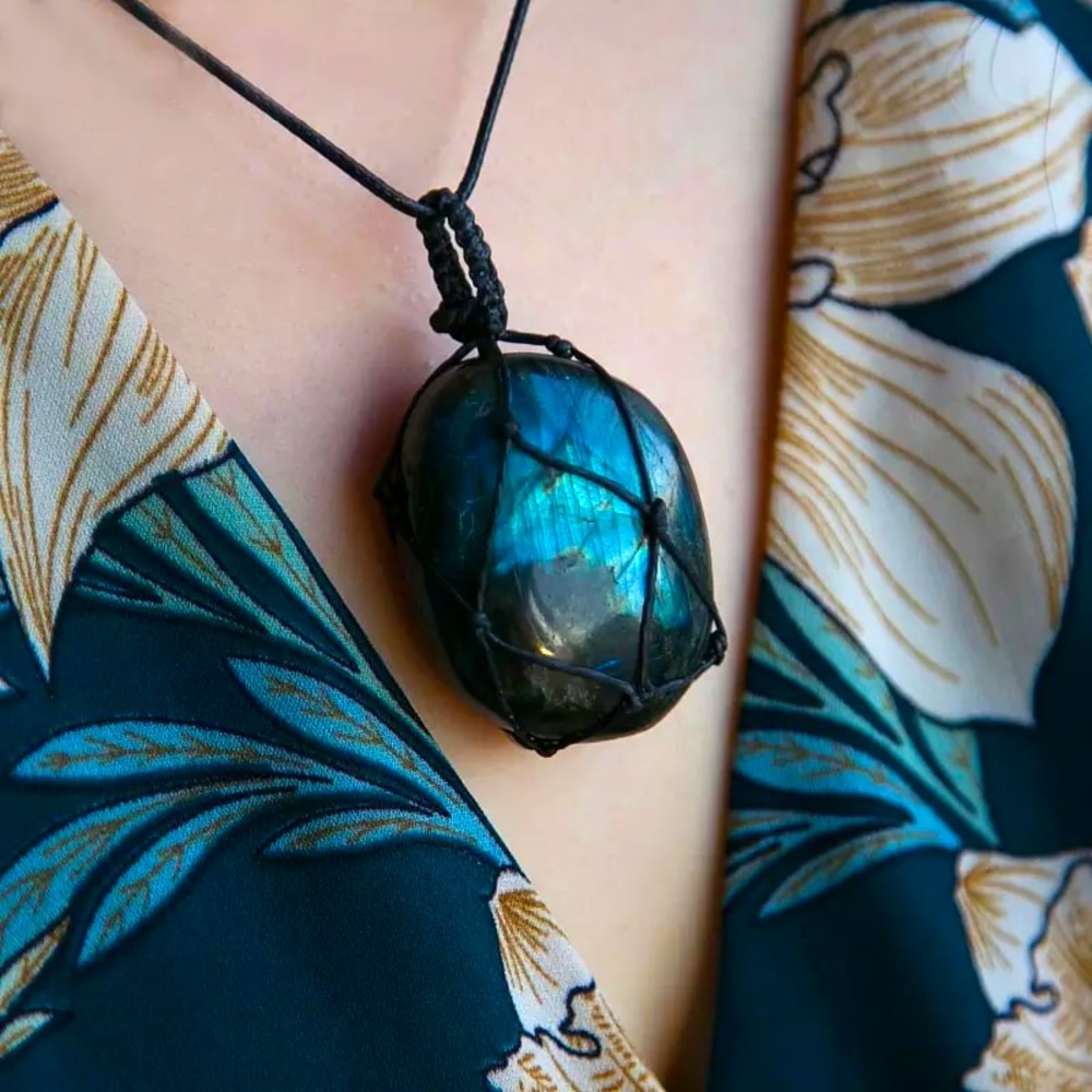 Labradorite necklace